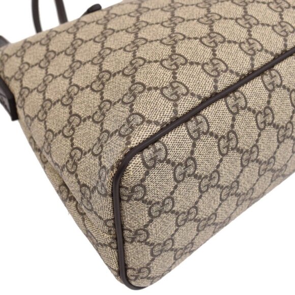 GUCCI GG Supreme Monogram Small Tote 353440 Hand Bag PVC leather - Picture 6 of 9